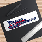 Clean Up the Swamp Bumper Sticker — Drain Corruption, Not Democracy (No Scum 2028)