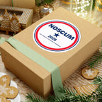 NOSCUM 2028 Round Political Sticker — 'The Cleanest Campaign in America' Kiss-Cut