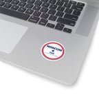 NOSCUM 2028 Round Political Sticker — 'The Cleanest Campaign in America' Kiss-Cut